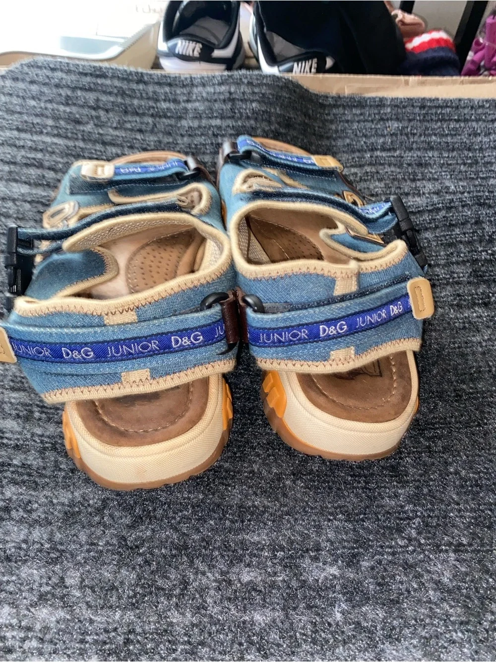 Authentic D&G Junior Boy Sandals